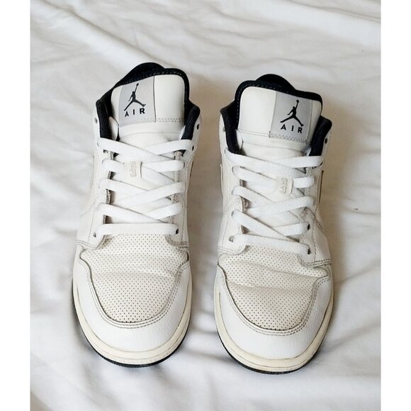 Nike Air Jordan 1 Phat Low White Anthracite Cement Gray 6.5Y Rare main image 7
